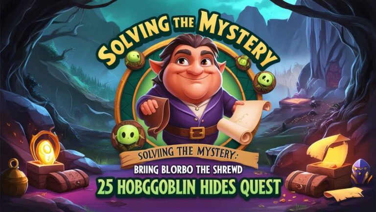 bring blorbo the shrewd 25 hobgoblin hides